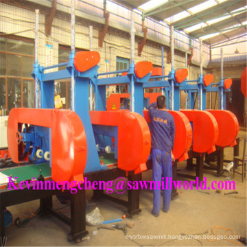 5 Heads Bandsaw CNC Automatic Horizontal Wood Sawing Machine